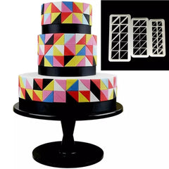 RIGHT ANGLE TRIANGLE GEOMETRICAL SHAPES CUTTER SET