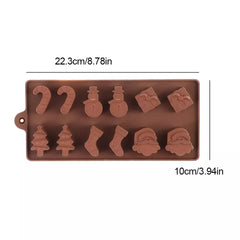 CHRISTMAS THEMED CHOCOLATE MOULD