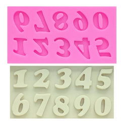 MINI SIMPLE FONT ALPHABETS MOULD SET