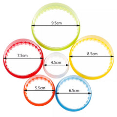 ROUND COOKIE CUTTER SET 6PCS