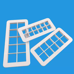 SQUARE GEOMETRICAL SHAPES CUTTER SET