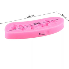 ROSES FLOWERS BORDER MOULD