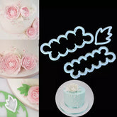 EASY PEONY FLOWER & LEAF CUTTER SET 3PCS