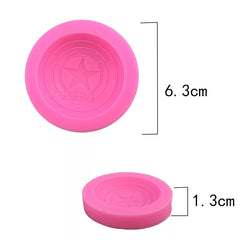 MINI CAPTAIN AMERICA SHIELD MOULD