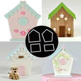 BIRD HOUSE CUTTER SET 4 PCS