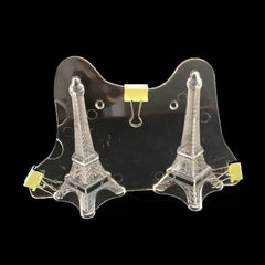 3D EIFFEL TOWER POLYCARBONATE CHOCOLATE MOULD 2PC