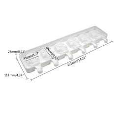 MINI SKULLS CAKESICLES/ICE POP/LOLLIPOP MOULD 6 PCS