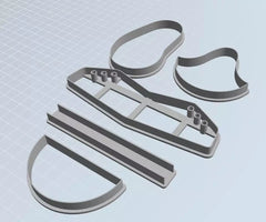 BABY SNEAKER SHOE CUTTER SET