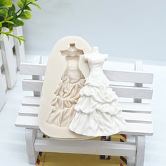 MINI WEDDING/BRIDE DRESS MOULD
