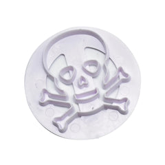 HALLOWEEN DANGER SYMBOL PLASTIC CUTTER SET 2 PCS