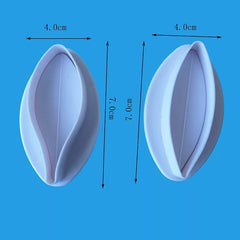 MINI TIGER LILY FLOWER PLUNGER CUTTER