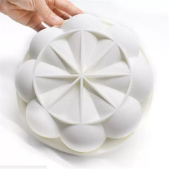 FLEUR CHOCOLATE MOUSSE MOULD (BLACK)