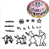 DANCING COUPLE PATCHWORK CUTTERS