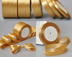 SATIN RIBBON (GOLD)