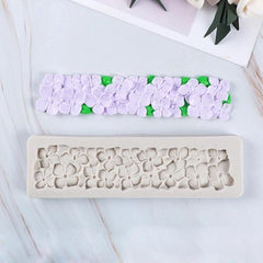 MINI FILLER FLOWERS BAS RELIEF BORDER MOULD