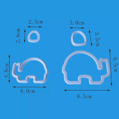 MUMMY & BABY ELEPHANT CUTTERS