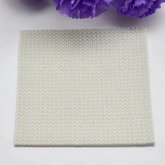 MINI SWEATER KNIT EMBOSSER/TEXTURE MAT/MOULD (TRUE KNIT)