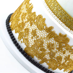 FLOWERS CAKE LACE MAT
