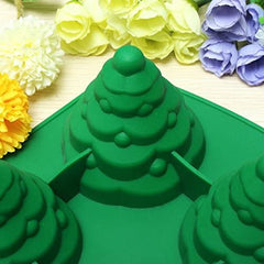 3D LARGE CHRISTMAS TREE CHOCOLATE MOULD 9 CAVITY