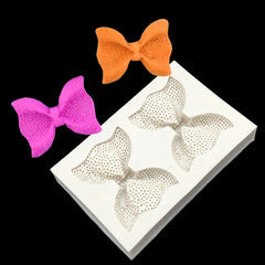 DOUBLE RHINESTONE BOW / BOWTIE MOULD