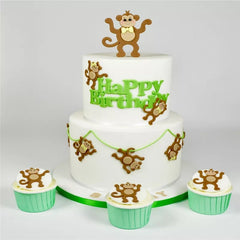 MUMMY & BABY MONKEY CUTTERS