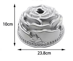 LARGE ROSE BUNDT CAKE TIN