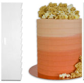 TALL PLEATS SCRAPER/ICING COMB (10*4")