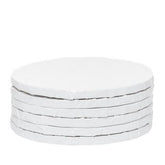 ROUND WHITE CAKE DRUMS/DOUBLE BOARDS (LOCAL)