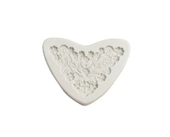 MINI FLORAL DRAPE LACE MOULD WITH CLOVERS
