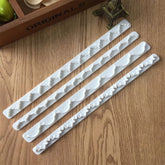 FONDANT RIBBON/BORDER CUTTER SET 4PCS