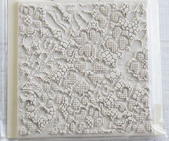MINI ROYAL LACE TEXTURE MAT/EMBOSSER MOULD