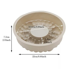 3D LARGE RING CLOUD CHOCOLATE MOUSSE MOULD