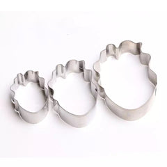 STAINLESS STEEL PARROT TULIP PETAL CUTTER SET 4 PCS A357