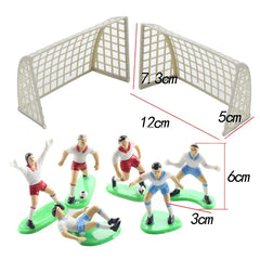 FOOTBALL DOLL TOPPERS 7 PCS