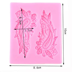 PAISLEY BROOCH MOULD