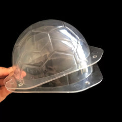 3D LARGE FOOTBALL POLYCARBONATE CHOCOLATE MOULD 1PC