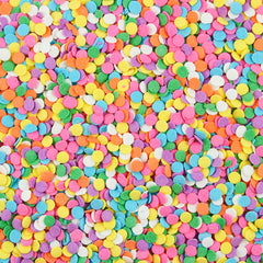 RAINBOW CONFETTI SPRINKLES 125GMS