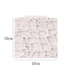 COBBLESTONE /MEDIEVAL STONE WALL TEXTURE/EMBOSSER MAT/MOULD