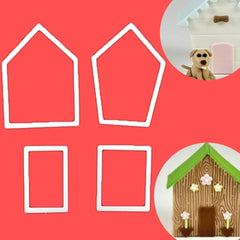 BIRD HOUSE CUTTER SET 4 PCS