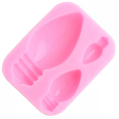 ASSORTED SIZES CHRISTMAS LIGHTS MOULD 3 PCS