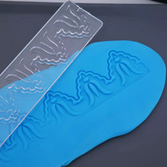 PATTERN FONDANT BORDER CUTTER / EMBOSSER 4PCS