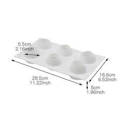 3D MINI APPLE CHOCOLATE MOUSSE MOULD 8 PCS