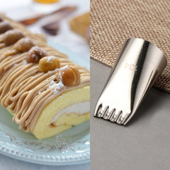 SPAGHETTI/PASTA/NOODLES STAINLESS STEEL NOZZLE SET 2PCS