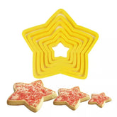 LARGE STAR COOKIE CUTTER SET 6PCS