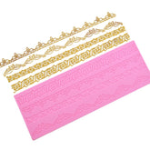 MURALS BORDER CAKE LACE MAT 4PCs