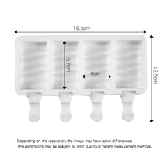 MINI FUNKY CAKESICLES/ICE POP/LOLLIPOP MOULD 4 PCS