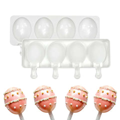 EGGS CAKESICLES/ICE POP/LOLLIPOP MOULD 4 PCS