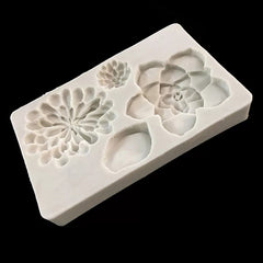 SUCCULENT FLOWERS MOULD