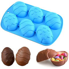 DECORATED EASTER EGG CHOCOLATE MOULD -LARGE