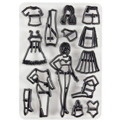 LADY FASHION PATCHWORK CUTTERS SET